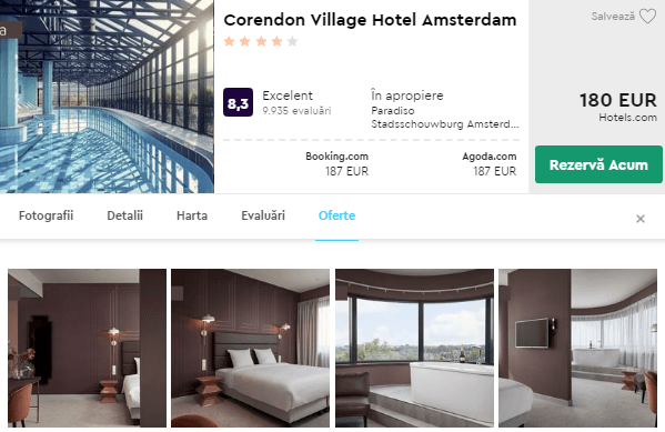 Corendon Village Hotel cazare in amsterdam